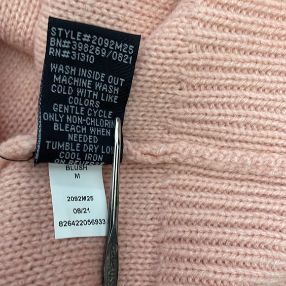 Iz Byer Girl Pink Pullover Long Sleeve Above the Knee Sweater Dress Size M 10-12 - Picture 5 of 9